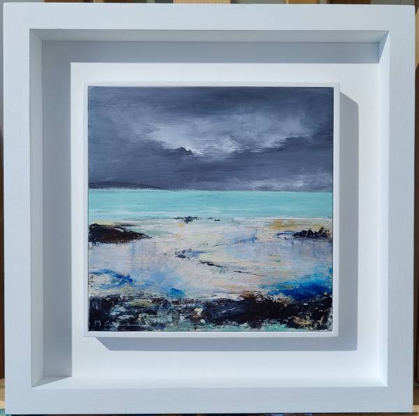 - Acrylic on Board, Painting by Maggie Cochran, measuring 21 x 21 cm (H x W) framed at 33 x 33 cm £325